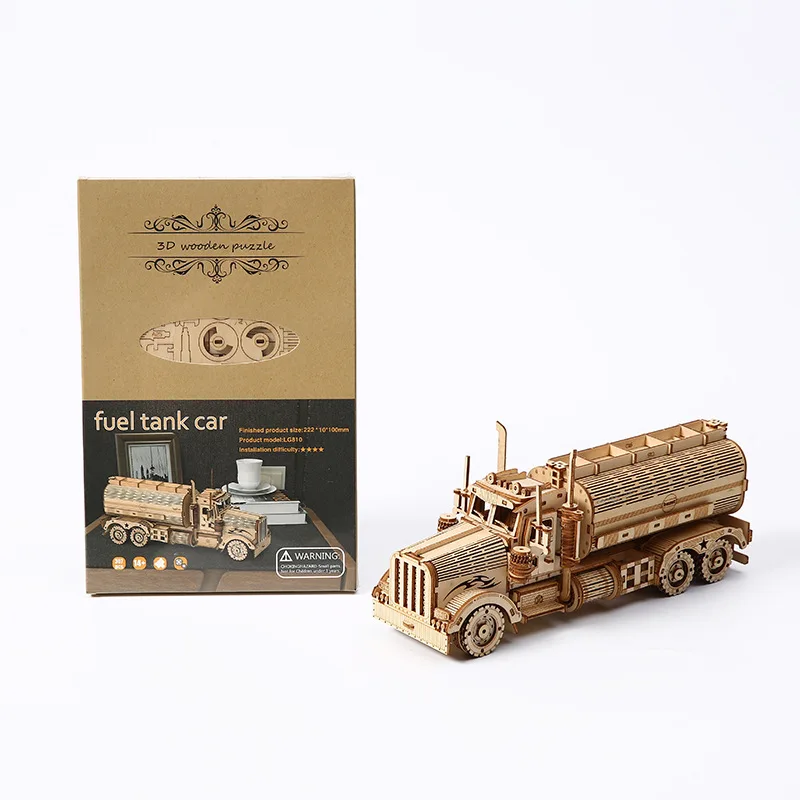 Educational Tanker Car Simulation 3D Toy for Children Early Years Science Learning Model