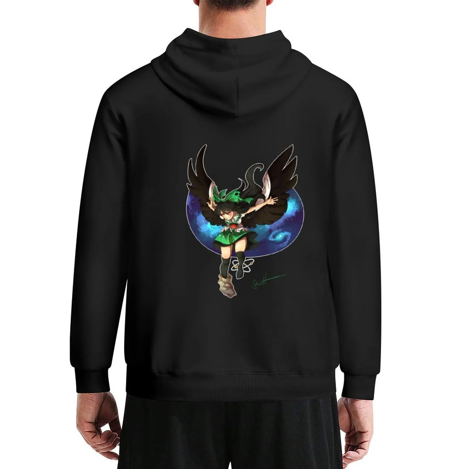 

Utsuho Reiuji Touhou Hoodie korean style clothes autumn new products anime clothing men clothes mens hoodies