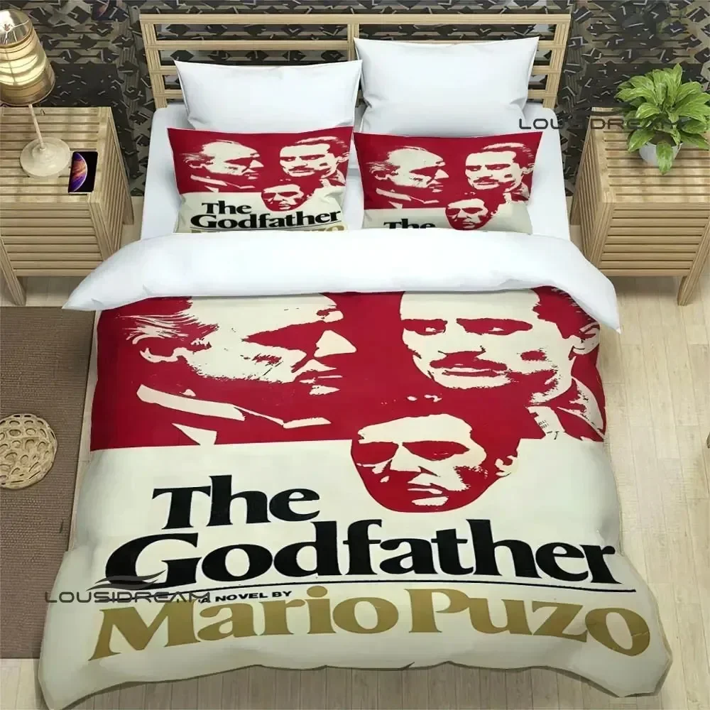 The Godfather printed Bedding Sets exquisite bed supplies set duvet cover bed comforter set bedding set luxury birthday gift