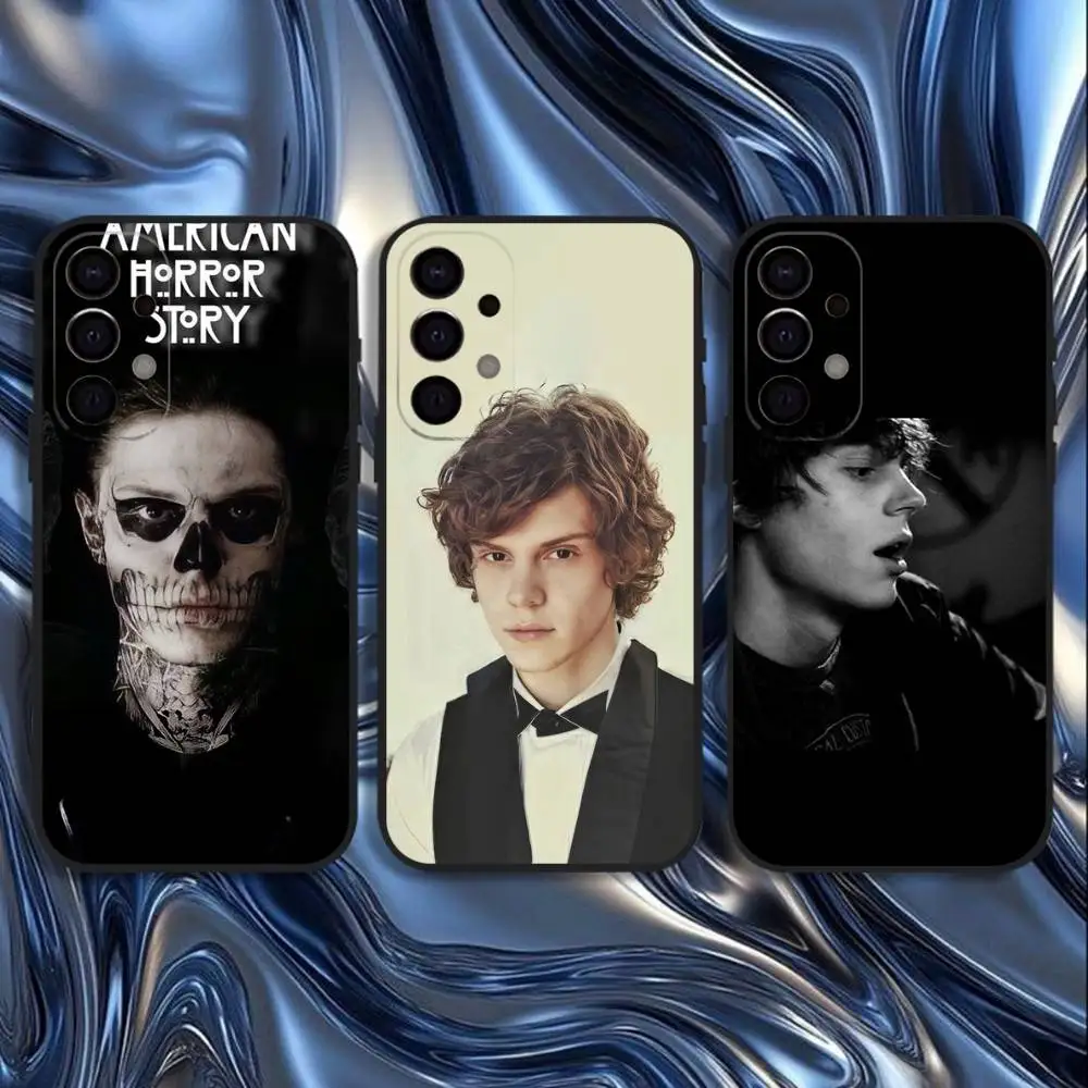 

E-Evan Peters Phone Case For Samsung S25,S24,S21,S22,S23,S30,Ultra,S20,Plus,Fe,Lite,5G Black Cover