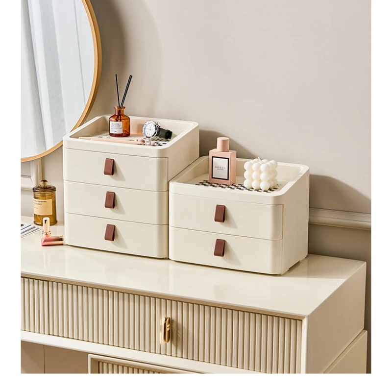 

Esktop Drawer Storage Box, Multi-Functional Organizer For Office, Desk Storage Box For Bedroom Sundries, Desk Organizer Shelf