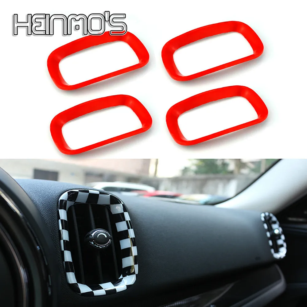 For MINI F60 Countryman Accessories Car Styling Interior Decoration For MINI F60 A/C Air Outlet Frame Sticker For MINI F60