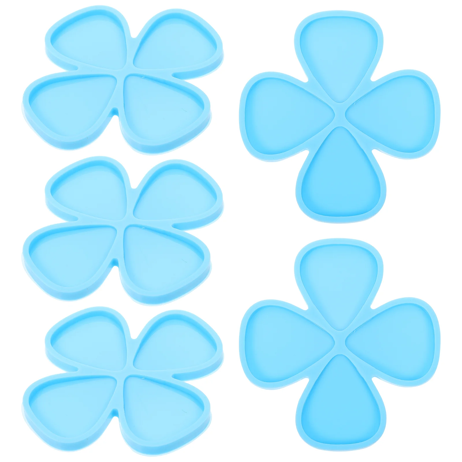 

5 Pcs Guitar Pick Mold Epoxy Resin Silicone Handmade Plectrums Craft Silica Gel Picks Pendant Earring Decor