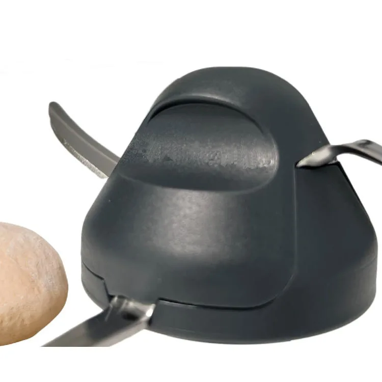 Dough avoider kneading tool head gap anti-pinch protective cover