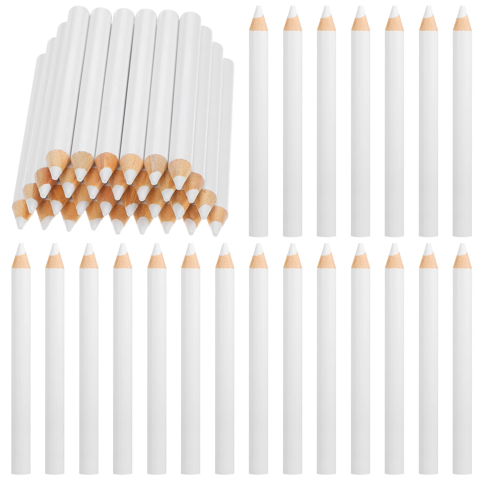 

30pcs Dotting Wooden Rhinestone Bead Pen Picker Nail Nail Pencil Pencil Bead Tool Practical Durable Gift