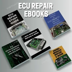 Pack 5 Ecu Reparatur handbücher Reparatur von Einspritz modulen in der Werkstatt Diesel elektronik Studien führer Auto LKW Diagnose werkzeuge