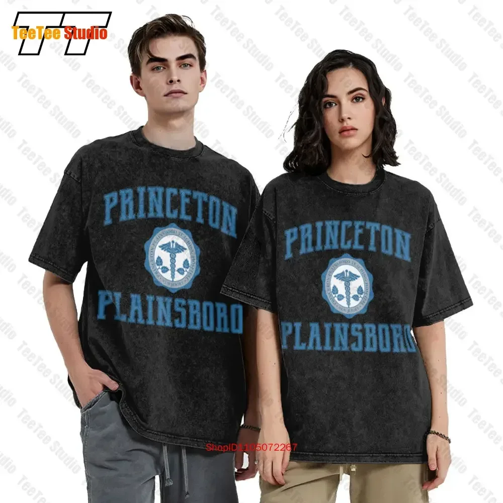 House Md Princeton Plainsboro Hospital Costume Nbc Tv Show Vintage Oversized T-Shirt 4UUM