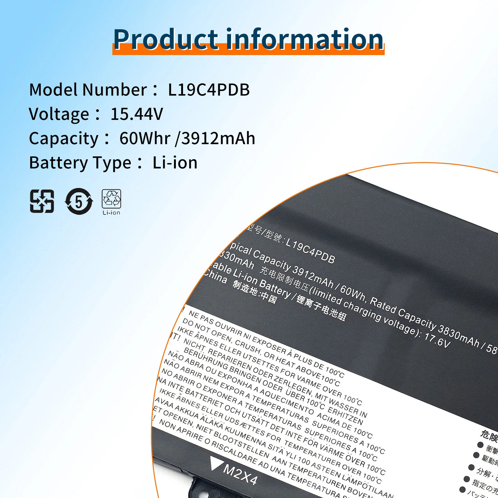 Lenovo-バッテリー,14s,bvbh,l19c4pdb,l19m4pdb,60wh,ヨガ,14, 2021,g2,g3,15,sb10z21205,5b10z21209