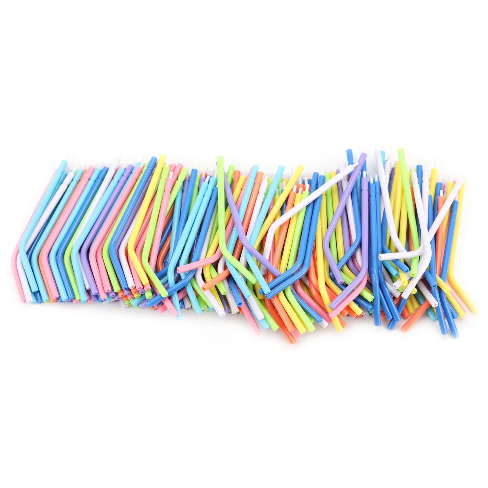 250pcs Dental 3-Way Air Water Syringe Spray Tips Triple Nozzles Tubes Disposable