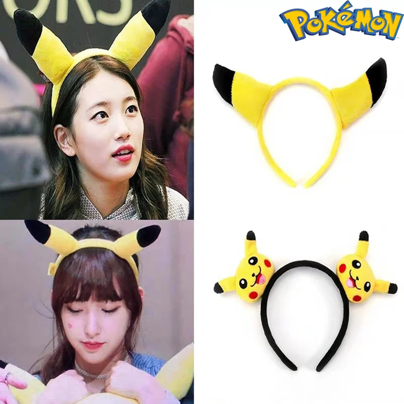 

Pokemon Series Headband Bundle Pikachu Cute Decoration Cosplay Partys Props Children Girls Home Hair Accessories Hair Rope Gifts