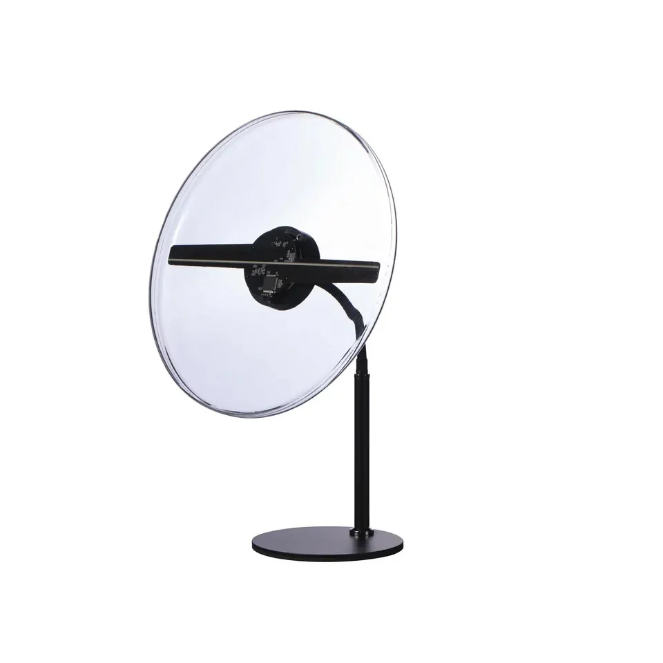 20CM 30CM Bracket Adjustable 3D Desktop Hologram Projector Fan For Party Advertising Display Screen Led Fan HDMI Hologram Fan