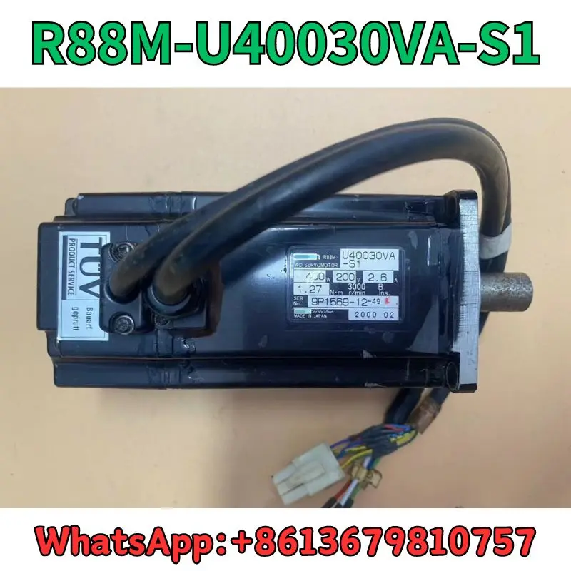 

Used Motor R88M-U40030VA-S1 test OK Fast Shipping