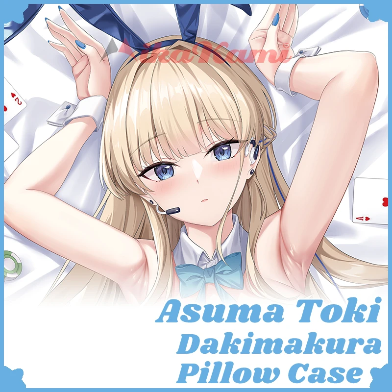 

Asuma Toki Dakimakura Blue Archive Game Sexy Pillow Case Hugging Cushion Cover Full Body Pillowcase Home Bedding Decor Gift