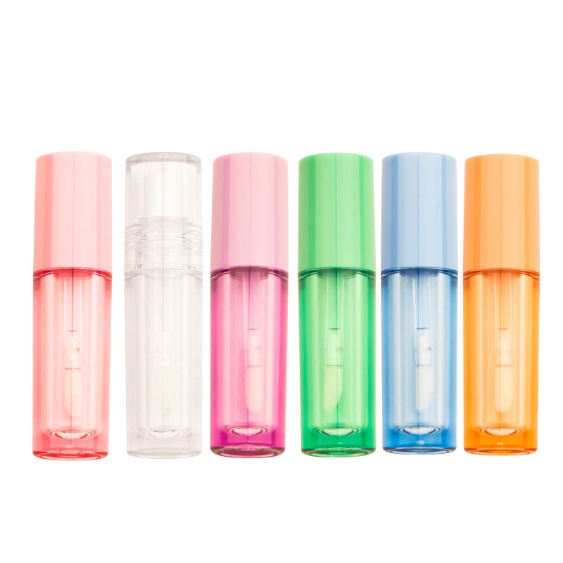 100pcs 2ml Empty Lip Gloss Tube Plastic Refillable Bottles Lip Glaze Tube DIY Lipstick Bottle Cosmetic Sample Container