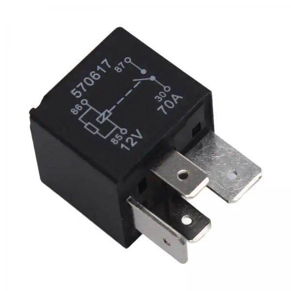 Compressor Relay Black Plastic Sturdy Car Replacement Pump Part for Range Rover Sport L320 Defender Discovery