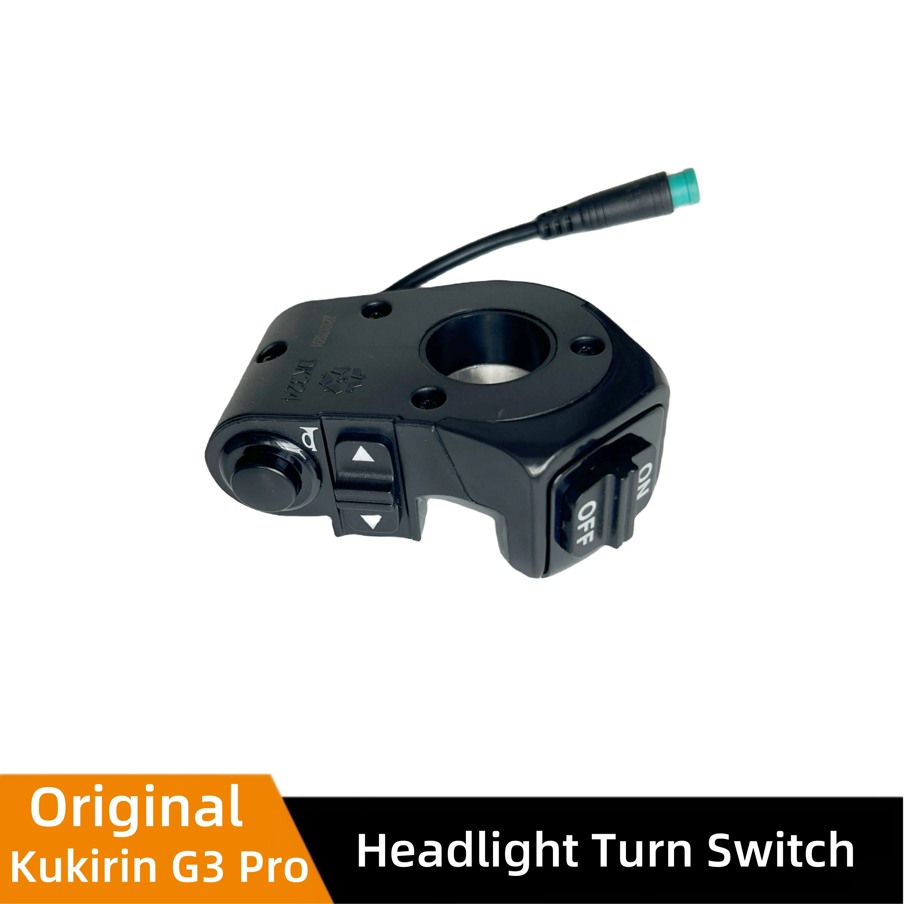 Original Kukirin G3 Pro  Headlight switch  Electric Scooter Kugookirin Turn signal switch Skateboard Horn button Accessory