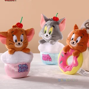 Tom ve Jerry Peluş anahtarlıklar, Çocuklar, Oyuncak, Sevimli, Güzel Hediye, Peynir, Tost, Simit, Ekmek, Jerry, Hamburger, TOM en çok satılan 12-tom'un oyuncakları-no. 9