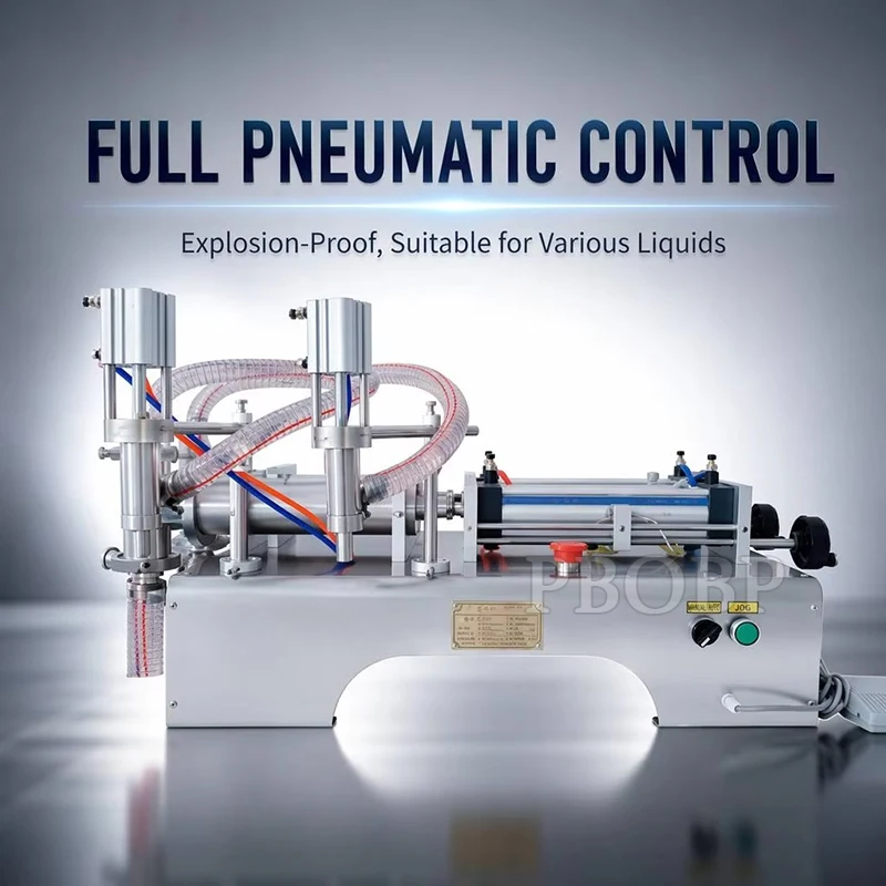 Including Tariffs Semi-automatic High-Accuracy 304 Stainless Steel Paste Liquid Filling Machine for Beverage & Oil
