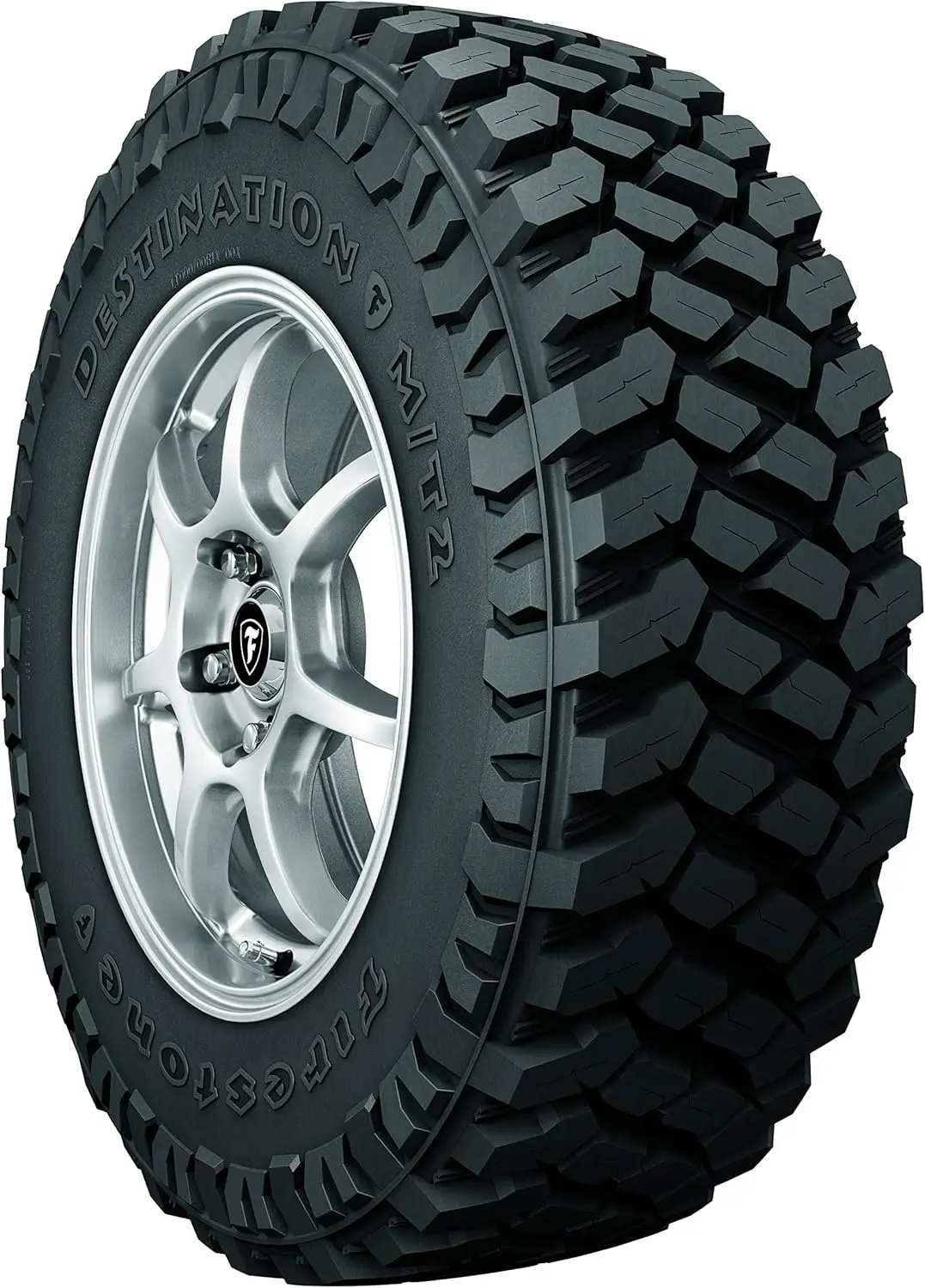 Firestone Destination M/T2 Max Traction Truck & SUV Tire LT255/75R17 111 Q C