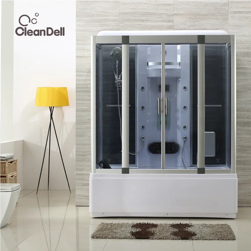 Bathroom High-end Multi-functional Integral Shower Room, Bathroom Steam With Bathtub Surfing Rain Shower Room