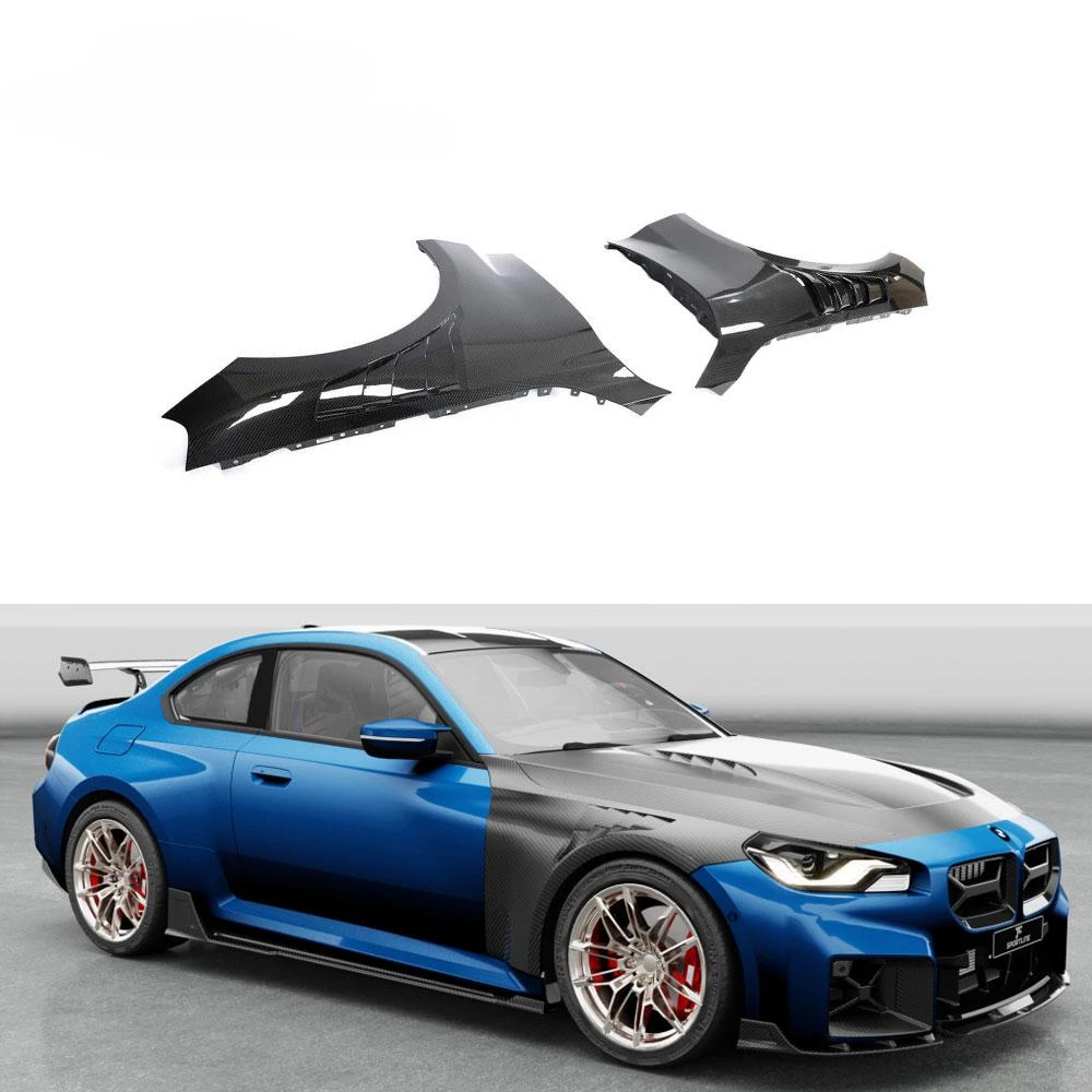 

For BMW G87 M2 Coupe 2022-24 Prepreg Dry Carbon Fender Flare Wing