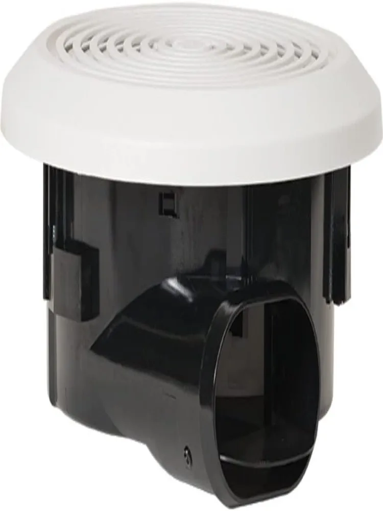 Ventline V2270-50 Breeze 360 Exhaust Fan - Non-Lighted, 50 CFM , White