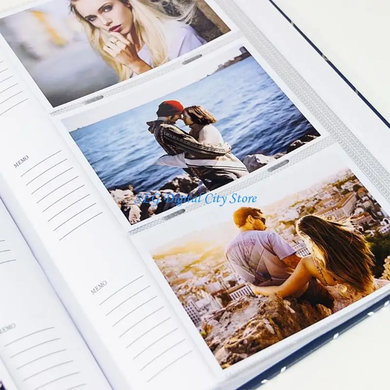 U75B Scrapbook With Interchangeable Pages And Floral Cover Perfect For Photo Display