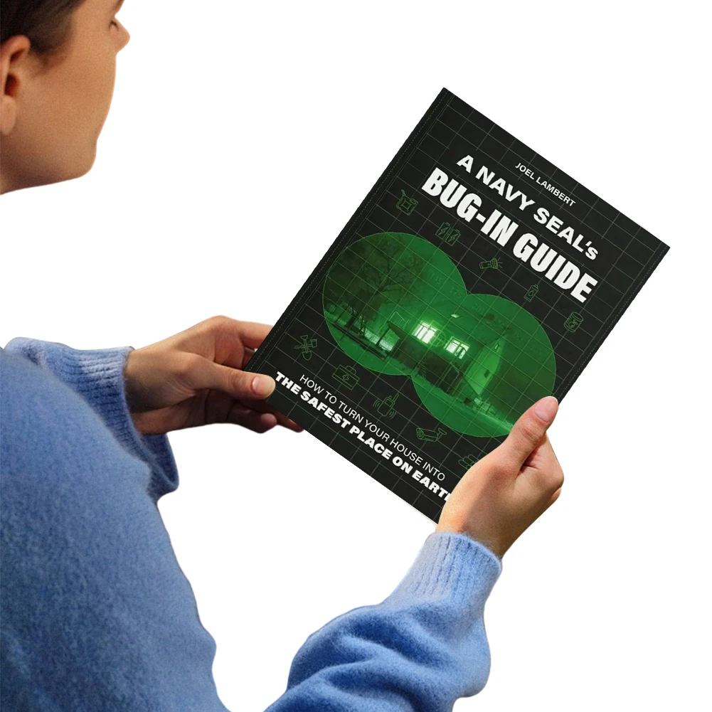 A5/A4 A Navy Seals Bug-In Guide The UItimate Guide To Survive Color Inner Pages UK A Complete Guide To Safety And Survival Books