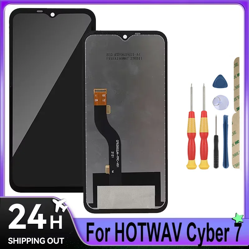 For HOTWAV Cyber 13 Pro/Cyber 13/ Cyber 7/Cyber X Pro/Cyber 9 Pro/LCD Display + Touch Screen + Tools