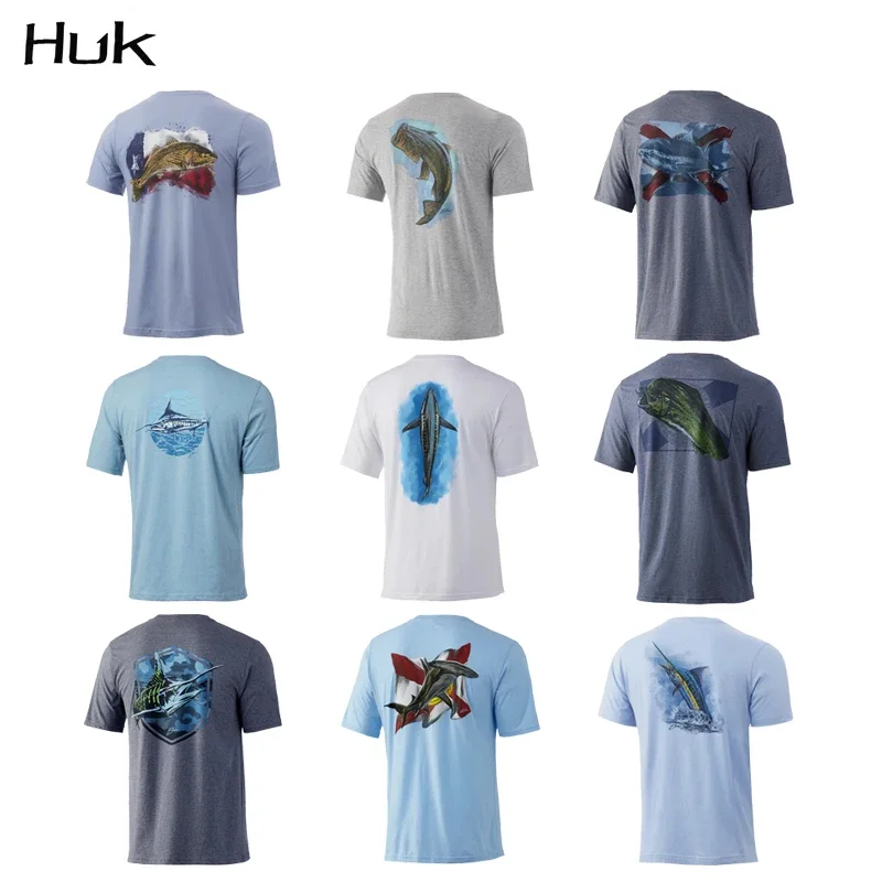 

Fishing Apparel Mens Summer short sleeve T-Shirt Outdoor UV Clothing Hooded Coat Upf 50 Fishing Sunscreen Breathable