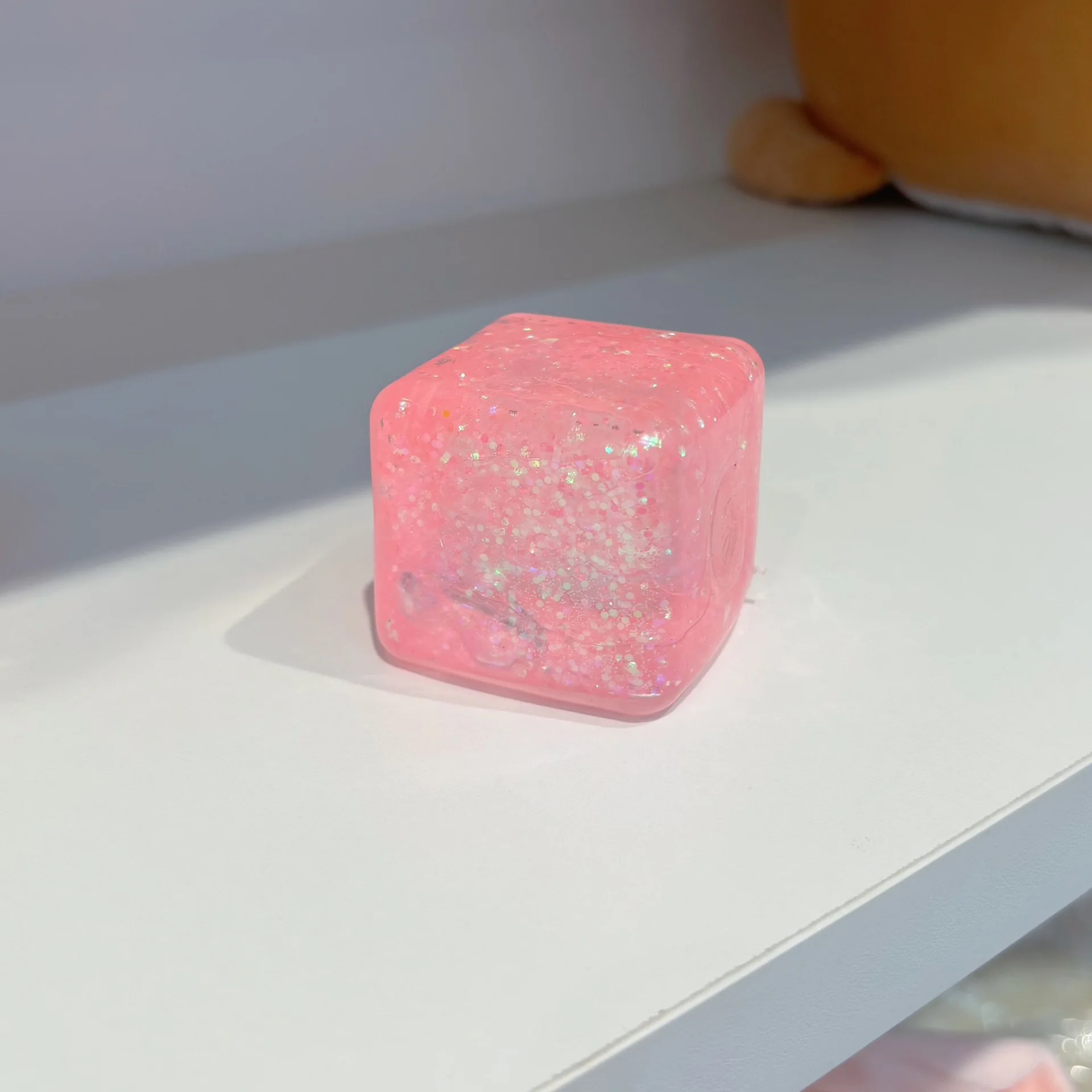 New Ice Cube Shaped Fidget Toy Square Stress Relief Ball Squishy Squeeze Anxiety ADHD Stress Relief Sensory Adults Toys - view 6