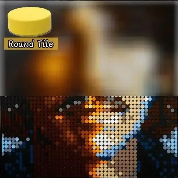 Pixel Art Painting Movie Building Blocks Set Mosaic Classic DIY Bricks Toys Wall Decorations Challenging Creative Birthday Gifts