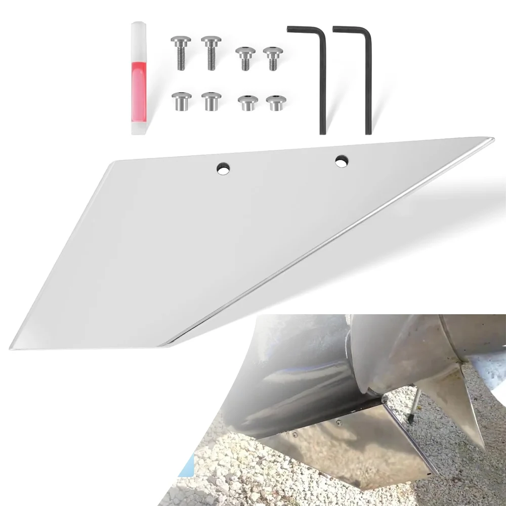 

35-SS635Guard Safe-Skeg Protector Tool Kit Marine-Grade Stainless Steel forEvinrude/Johnson 90 100 115 120 140 HP2-Stroke1980-20