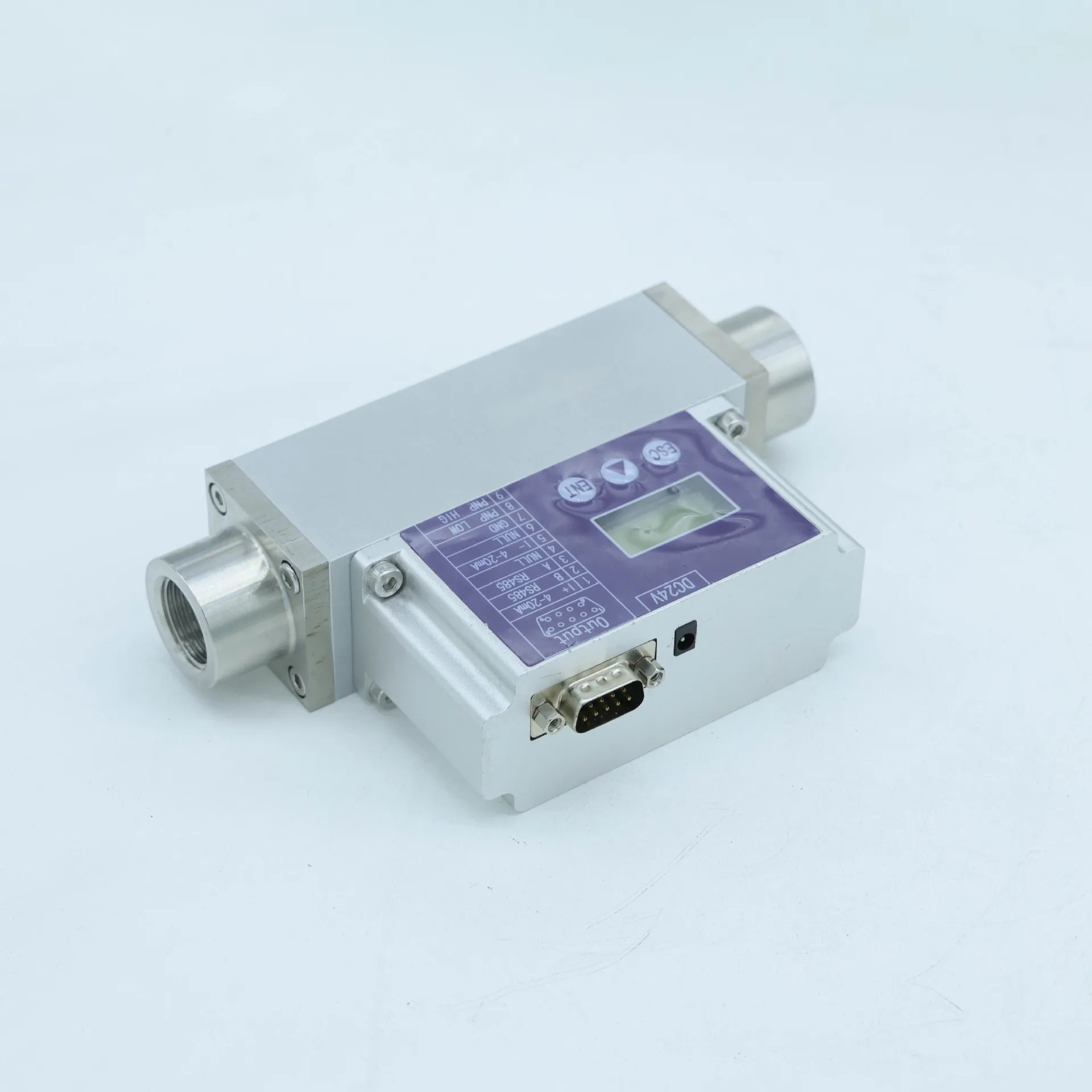 High Precision Bidirectional Measurement Micro Flow Thermal Gas Mass Flowmeter Compressed Air Oxygen Nitrogen Argon