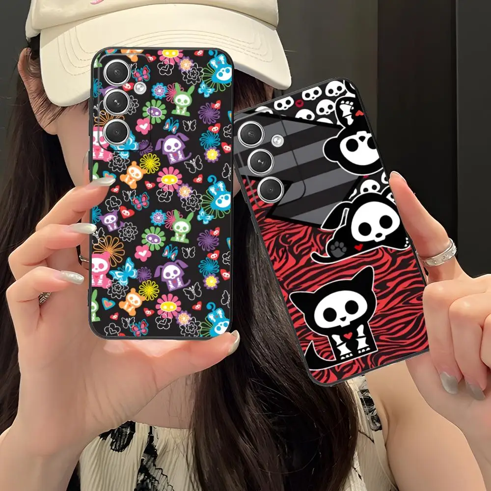 Skelanimal Diego Matte TPU Mobile Phone Case for Samsung Galaxy S26 S25 S24 S23 S22 S21 S20 Note20 Plus FE Ultra Colorful Cover