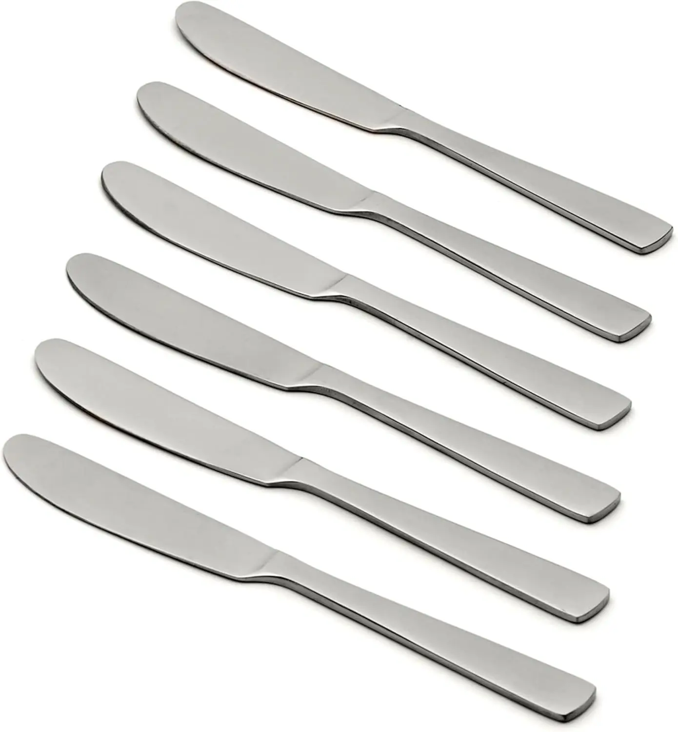 

Everyday Flatware Cocktail Spreaders, Set of 6, 18/0 Stainless Steel, Silverware Set