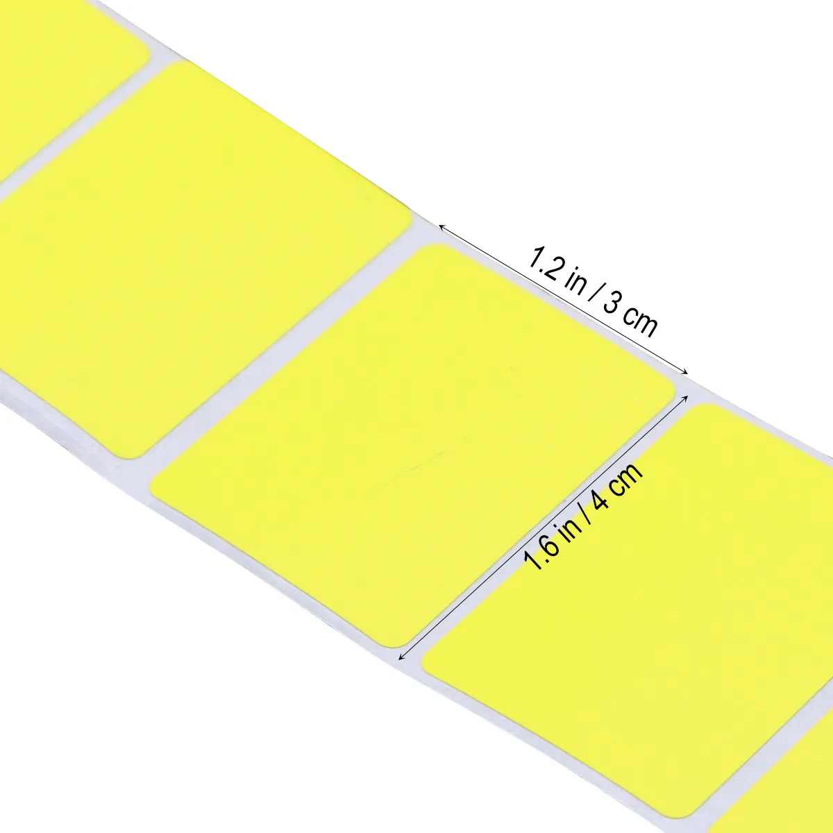 Thermal Shipping Labels Colored Waterproof Oilproof Antifriction Self Adhesive No Ribbon Needed for Thermal Transfer
