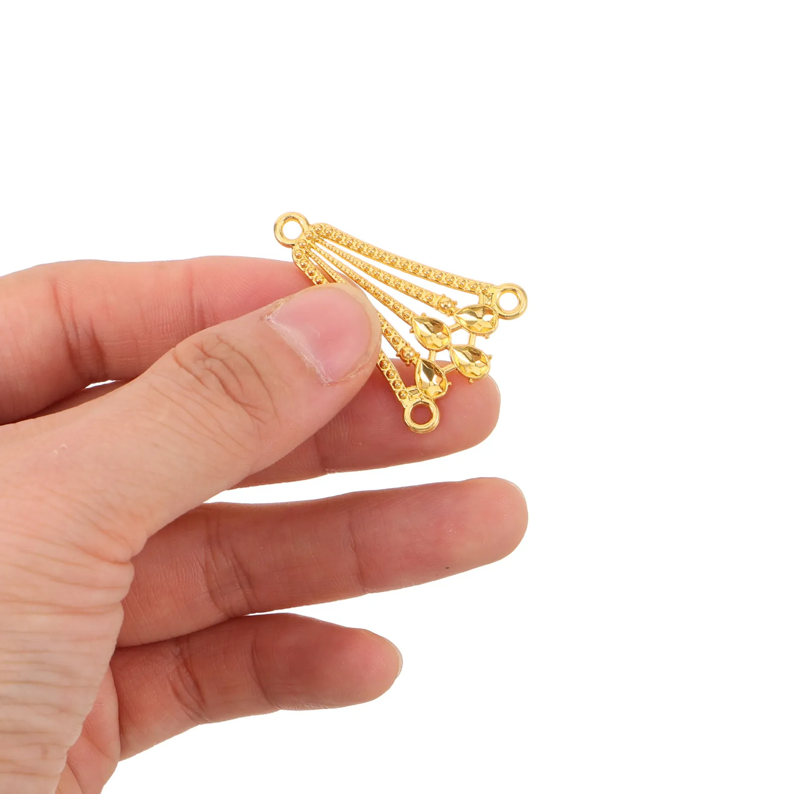

50Pcs Metal Teardrop Charms DIY Jewelry Making Pendants Vintage Modern Drop Water Shape Charm for Necklace Crafting Bracelet