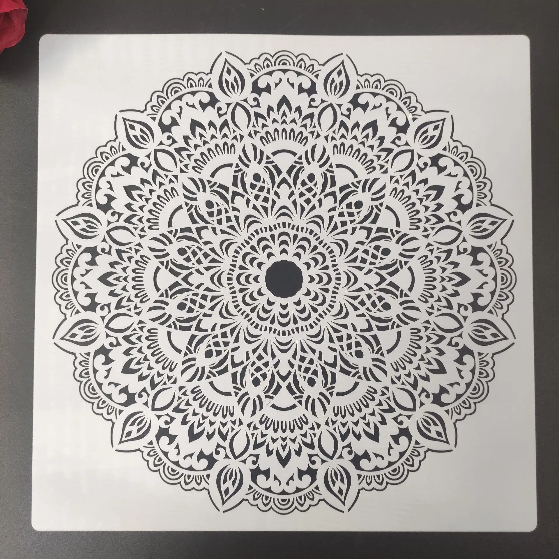 30 * 30cm Mandala  DIY Layering Stencils Wall Painting Scrapbook Coloring Embossing Album Decorative Template for walls N57