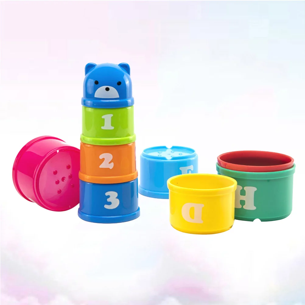 Tazas clasificadas para niños pequeños, juguetes para niños, rompecabezas educativo, Tylonal, pila colorida para niños