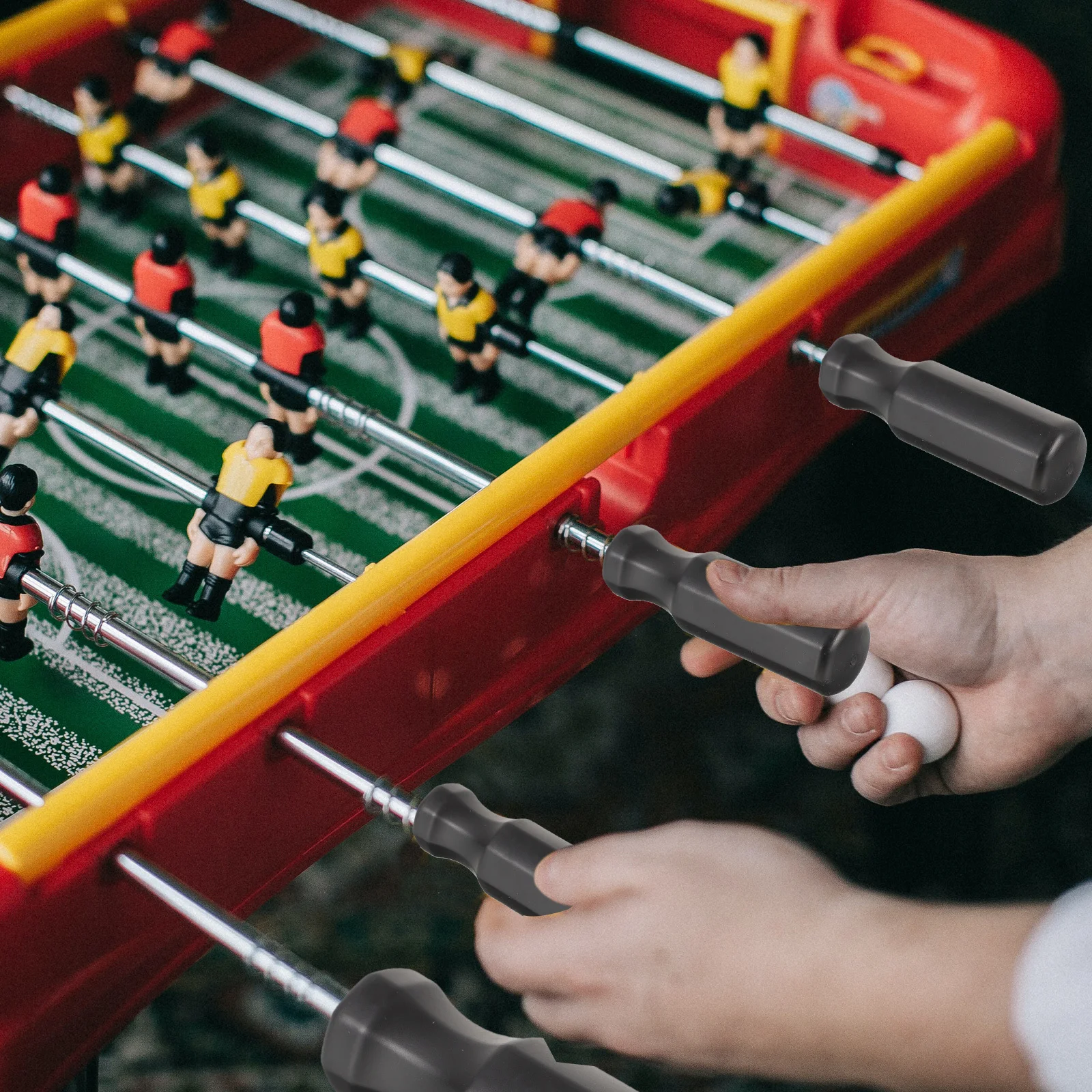 

8Pcs Foosball Handle Set Sturdy Non-Slip Table Foosball Machine Grips Professional Grade Replacement for Most Models