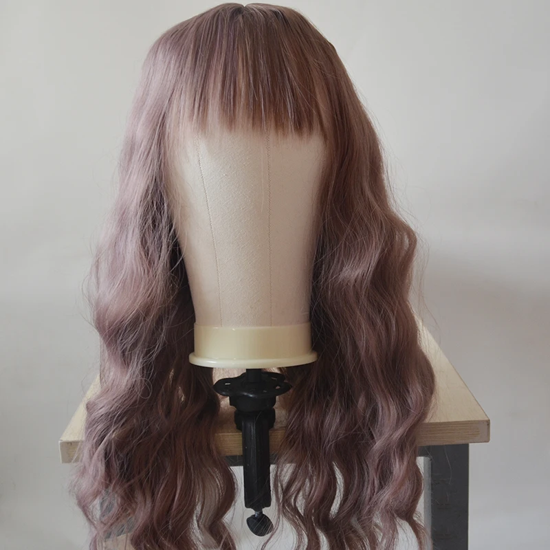 Wig Stand 22-23inch Mannequin Head Canvas Wig Head for Hairstyle Display Making Wig Stand With Head Wig Supports Holder