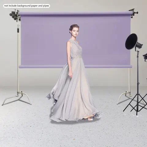 4-rullars metall elektrisk väggmonterad bakgrundsmekanism, svart bakgrundsrullesats med fjärrkontroll för fotostudior 8 best sales dioramabakgrund - №2