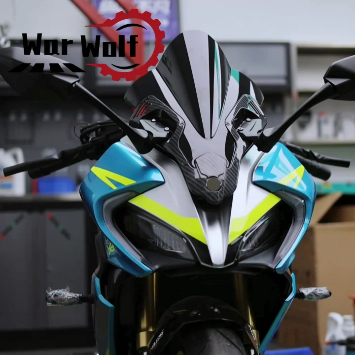 For CFMOTO 250 SR 2020-2022  Motorcycle Windshield Windscreen Kit Deflector Shroud Shield Guard