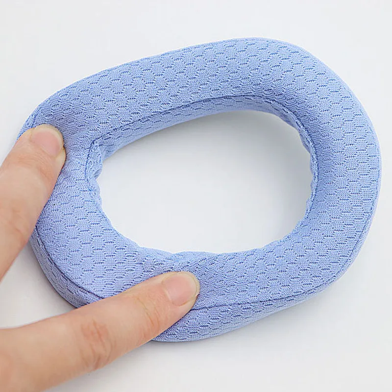 وسادات الأذن لـ Logitech G435 لـ Zone vibe100 ملحقات سماعات الأذن استبدال بطانة للأذن وسادة إسفنجة جلدية ناعمة من البروتين