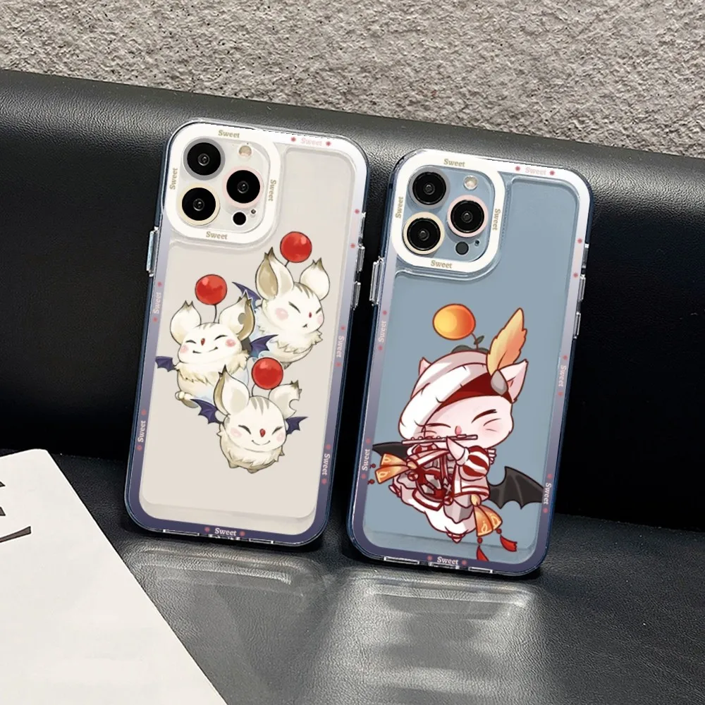 Final Fantasy Moogle Phone Case For Samsung S 20 S 21 S 22 S 23 Lite Plus Ultra Mobile Cover