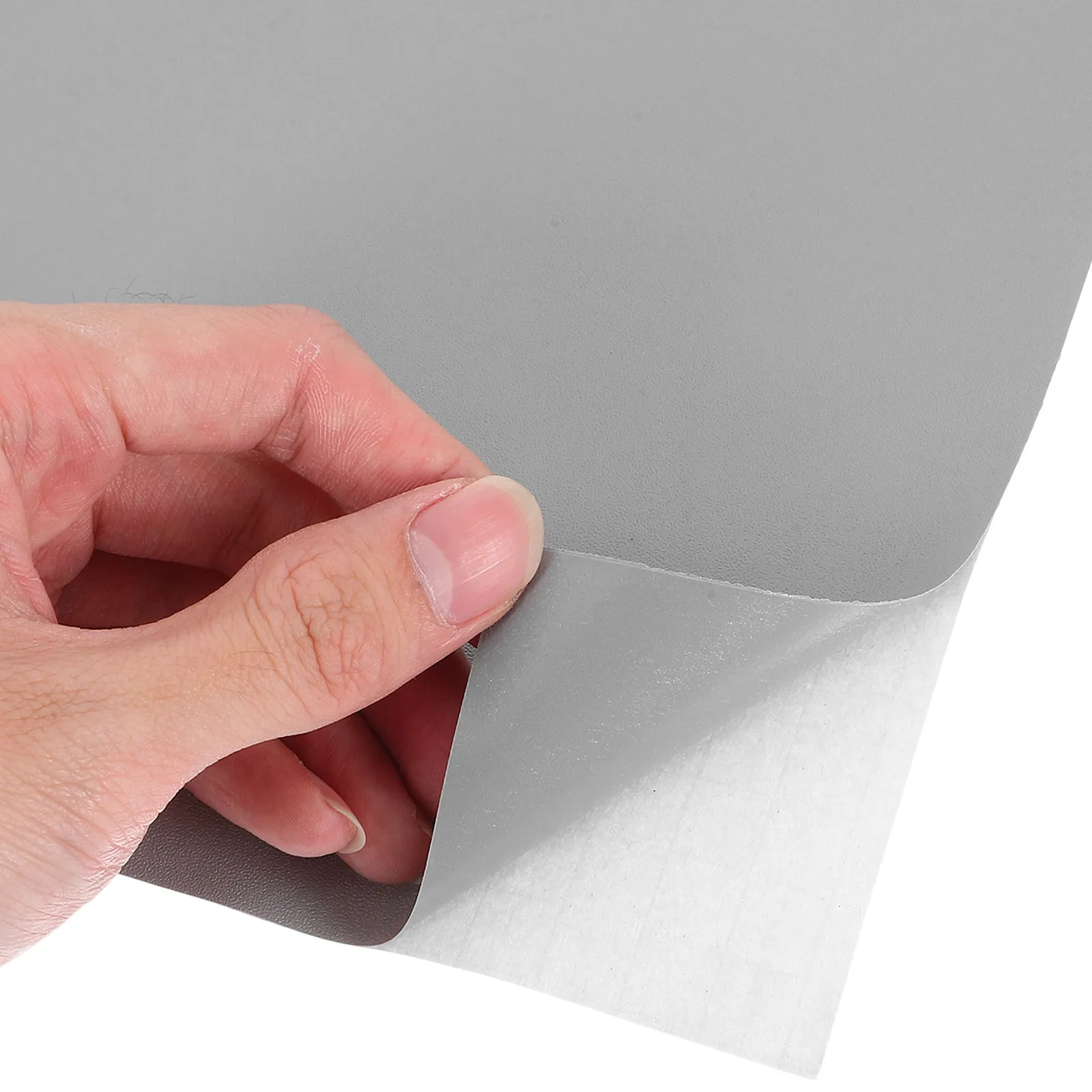 5 Sheets Gray PVC Self Adhesive Road Stickers Miniature Diorama Sand Table Train Track Scenery Traffic Track Decals