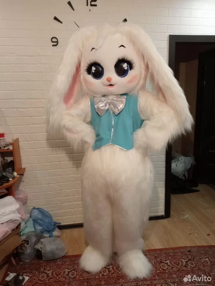 Furry White Rabbit …