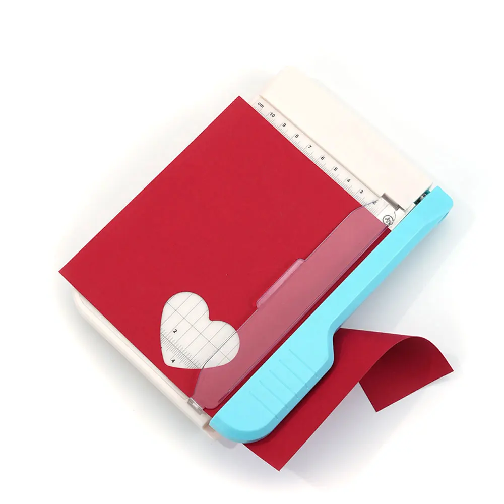 آلة قطع الصور مانعة للإنزلاق ، قاطع الورق ، بطاقة الملصقات ، مشروع حرفي ، لوازم مكتبية ، 4 × 6 في ، 1 #2