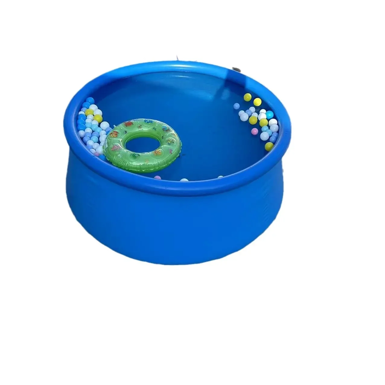 Inflatable swimming pool, foldable, oversized outdoor paddling pool